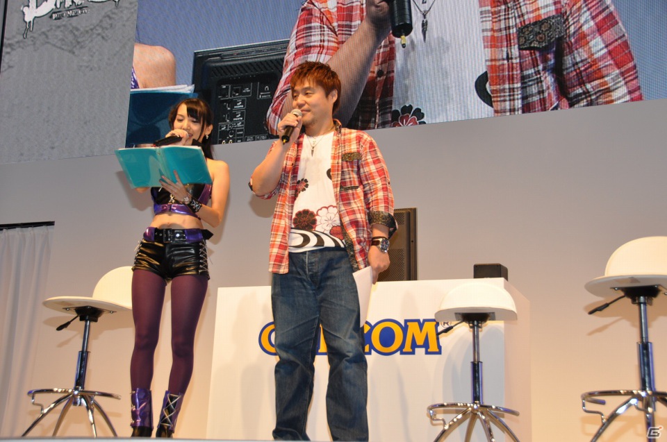 【TGS 2012】「DmC デビル メイ クライ」真紅の両腕で敵を粉砕する新武器「エリクス」の威力とは？ニュース番組に入り込む新ステージやCGムービーも国内初公開の画像2