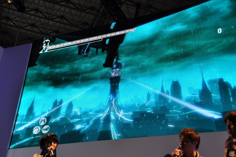 【TGS 2012】「DmC デビル メイ クライ」真紅の両腕で敵を粉砕する新武器「エリクス」の威力とは？ニュース番組に入り込む新ステージやCGムービーも国内初公開の画像50