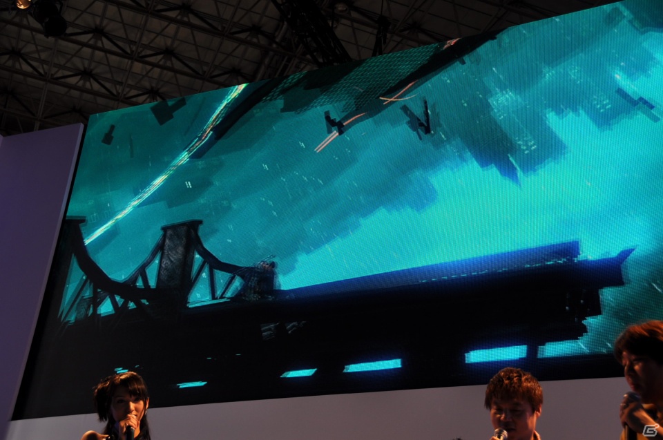 【TGS 2012】「DmC デビル メイ クライ」真紅の両腕で敵を粉砕する新武器「エリクス」の威力とは？ニュース番組に入り込む新ステージやCGムービーも国内初公開の画像53