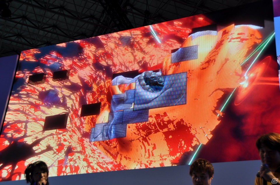 【TGS 2012】「DmC デビル メイ クライ」真紅の両腕で敵を粉砕する新武器「エリクス」の威力とは？ニュース番組に入り込む新ステージやCGムービーも国内初公開の画像77