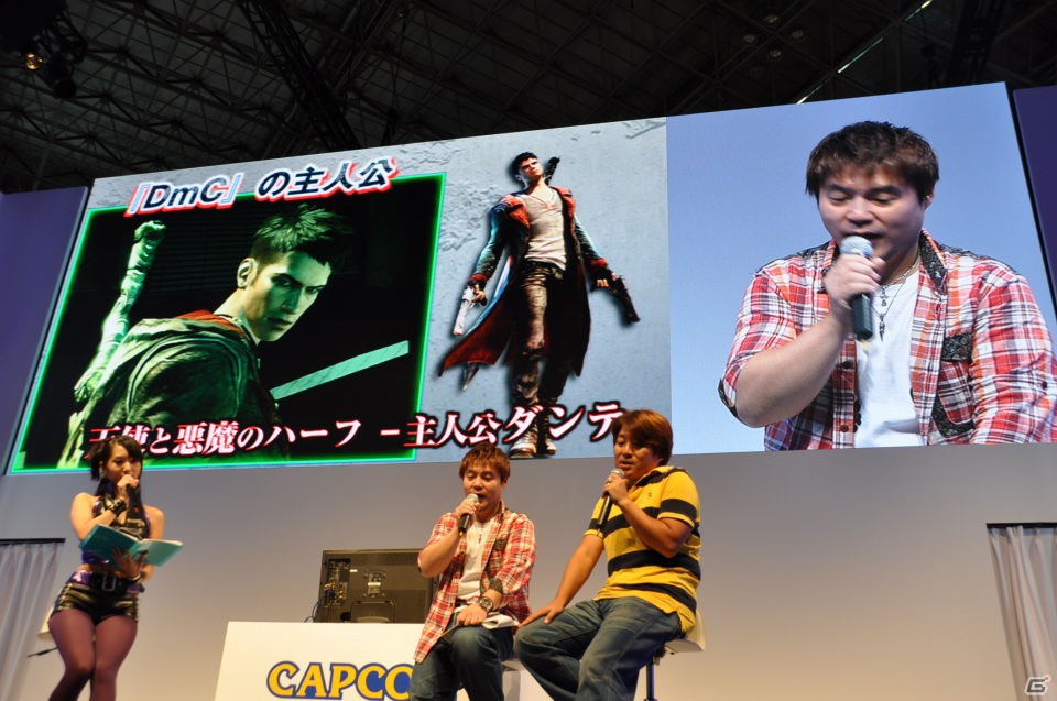 【TGS 2012】「DmC デビル メイ クライ」真紅の両腕で敵を粉砕する新武器「エリクス」の威力とは？ニュース番組に入り込む新ステージやCGムービーも国内初公開の画像9