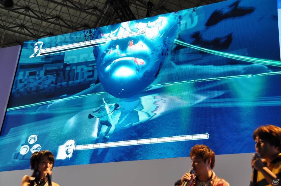 【TGS 2012】「DmC デビル メイ クライ」真紅の両腕で敵を粉砕する新武器「エリクス」の威力とは？ニュース番組に入り込む新ステージやCGムービーも国内初公開の画像96