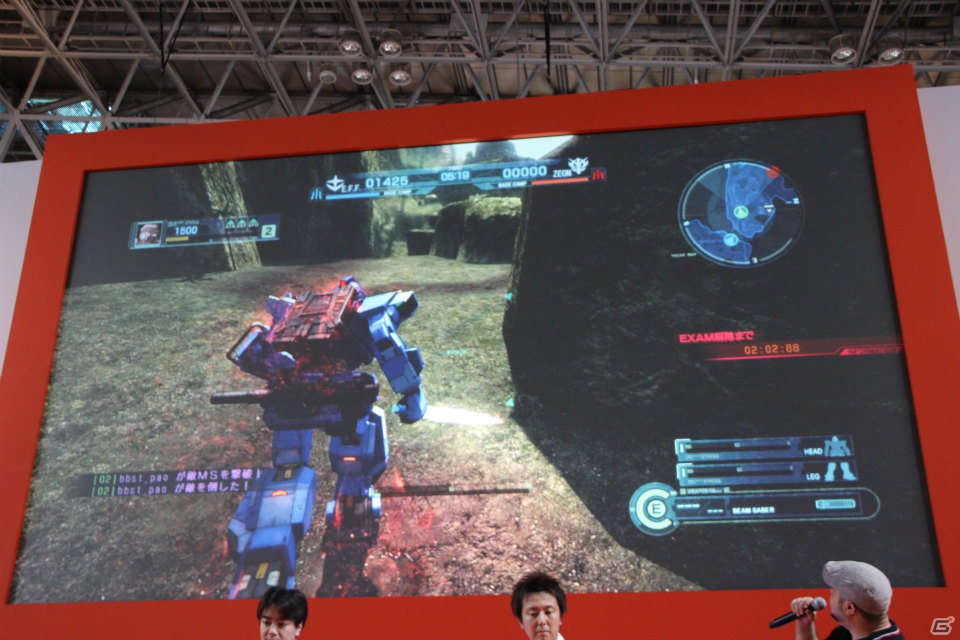 【TGS 2012】アップデート情報が続々公開された「機動戦士ガンダム バトルオペレーション」ロードマップ発表会の画像22