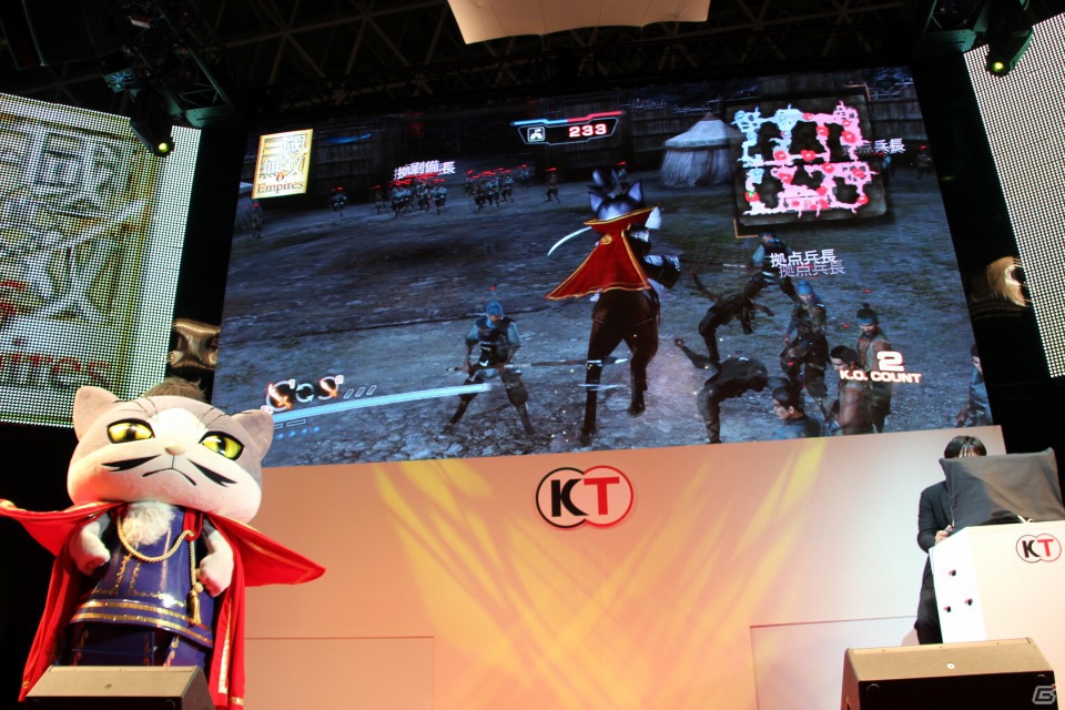 【TGS 2012】織田のぶニャが登場！さまざまなコラボ企画も発表されたPS3「真・三國無双6 Empires」のステージをレポートの画像22