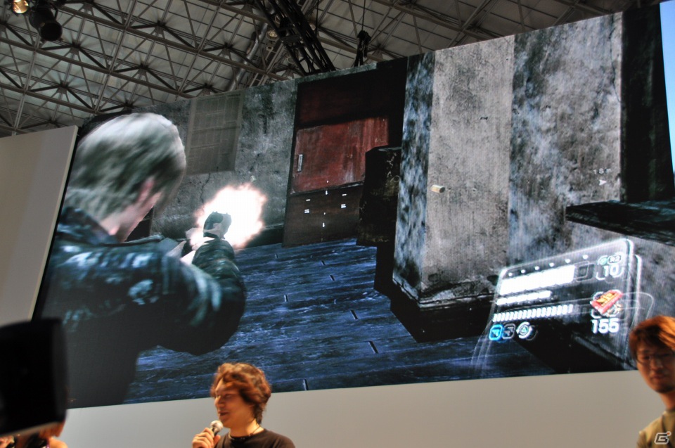 【TGS 2012】「バイオハザード6」周囲のゾンビを活性化させるクリーチャーの叫び声に震撼せよ！エージェントハントの模様も実機プレイデモで披露の画像40