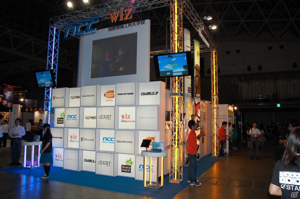 【TGS 2012】未来のゲーム業界を担う学生作品が多数出展されたゲームスクールコーナーレポートの画像10