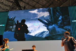 【TGS 2012】「ロスト プラネット 3」実機プレイで極寒の惑星EDN-3rdに潜む謎に迫る！？独特の操作感のユーティリティ・リグで巨大AKを圧倒！の画像14