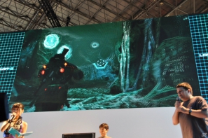 【TGS 2012】「ロスト プラネット 3」実機プレイで極寒の惑星EDN-3rdに潜む謎に迫る！？独特の操作感のユーティリティ・リグで巨大AKを圧倒！の画像20