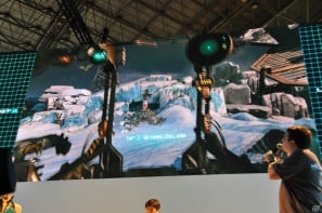 【TGS 2012】「ロスト プラネット 3」実機プレイで極寒の惑星EDN-3rdに潜む謎に迫る！？独特の操作感のユーティリティ・リグで巨大AKを圧倒！の画像92
