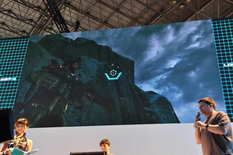 【TGS 2012】「ロスト プラネット 3」実機プレイで極寒の惑星EDN-3rdに潜む謎に迫る！？独特の操作感のユーティリティ・リグで巨大AKを圧倒！の画像16
