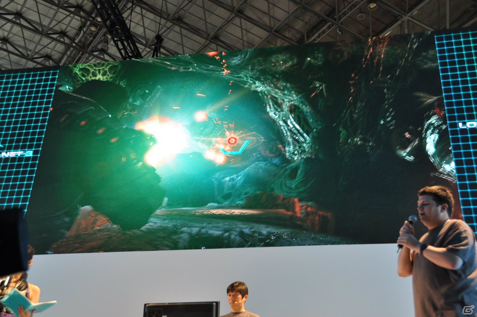 【TGS 2012】「ロスト プラネット 3」実機プレイで極寒の惑星EDN-3rdに潜む謎に迫る！？独特の操作感のユーティリティ・リグで巨大AKを圧倒！の画像29