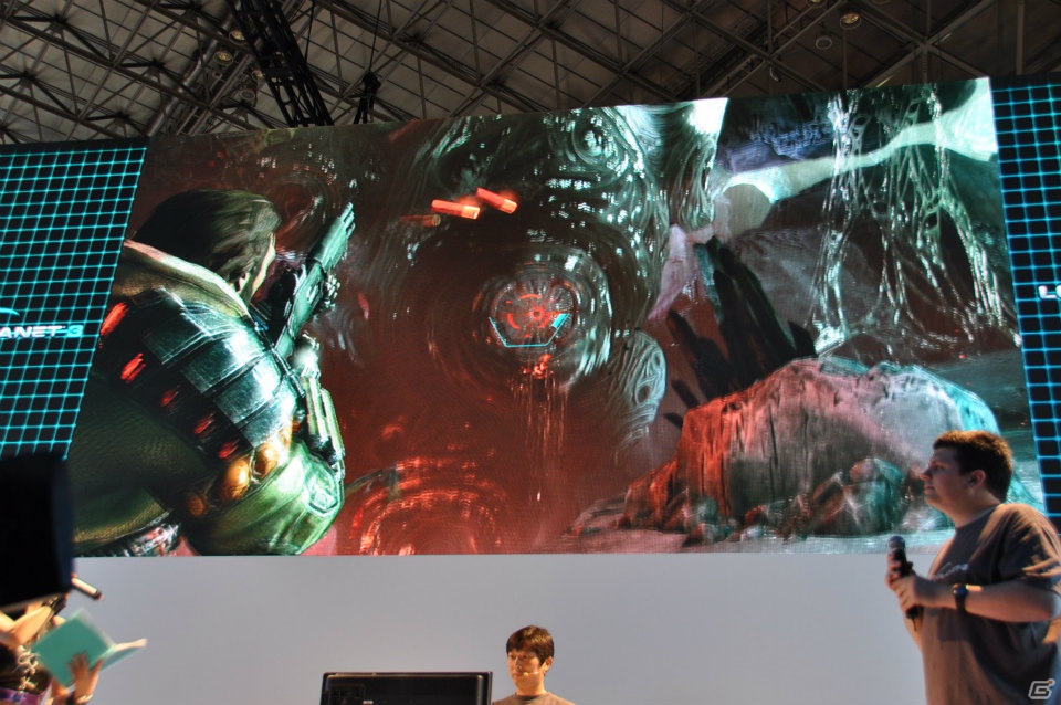 【TGS 2012】「ロスト プラネット 3」実機プレイで極寒の惑星EDN-3rdに潜む謎に迫る！？独特の操作感のユーティリティ・リグで巨大AKを圧倒！の画像39