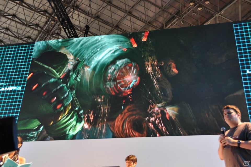 【TGS 2012】「ロスト プラネット 3」実機プレイで極寒の惑星EDN-3rdに潜む謎に迫る！？独特の操作感のユーティリティ・リグで巨大AKを圧倒！の画像41