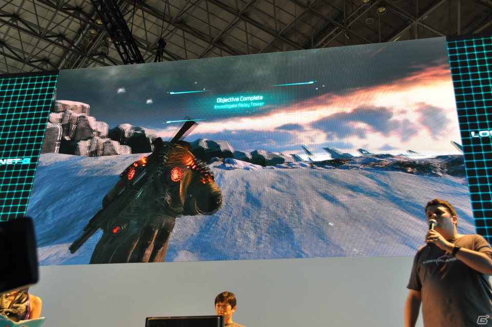 【TGS 2012】「ロスト プラネット 3」実機プレイで極寒の惑星EDN-3rdに潜む謎に迫る！？独特の操作感のユーティリティ・リグで巨大AKを圧倒！の画像58