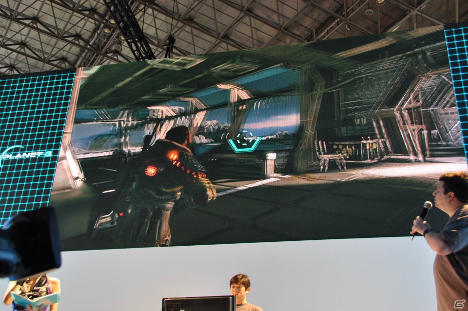 【TGS 2012】「ロスト プラネット 3」実機プレイで極寒の惑星EDN-3rdに潜む謎に迫る！？独特の操作感のユーティリティ・リグで巨大AKを圧倒！の画像62