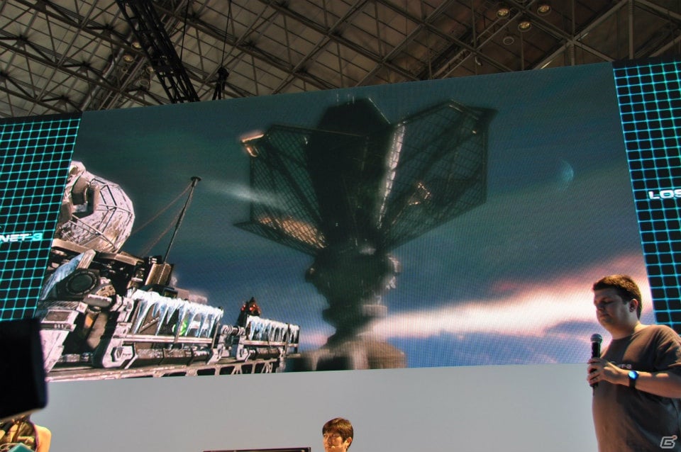 【TGS 2012】「ロスト プラネット 3」実機プレイで極寒の惑星EDN-3rdに潜む謎に迫る！？独特の操作感のユーティリティ・リグで巨大AKを圧倒！の画像69