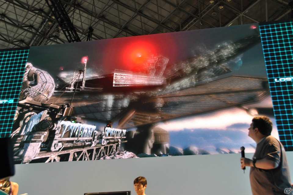 【TGS 2012】「ロスト プラネット 3」実機プレイで極寒の惑星EDN-3rdに潜む謎に迫る！？独特の操作感のユーティリティ・リグで巨大AKを圧倒！の画像71