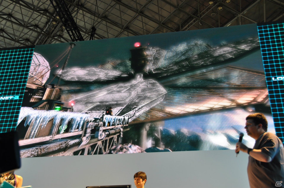 【TGS 2012】「ロスト プラネット 3」実機プレイで極寒の惑星EDN-3rdに潜む謎に迫る！？独特の操作感のユーティリティ・リグで巨大AKを圧倒！の画像73
