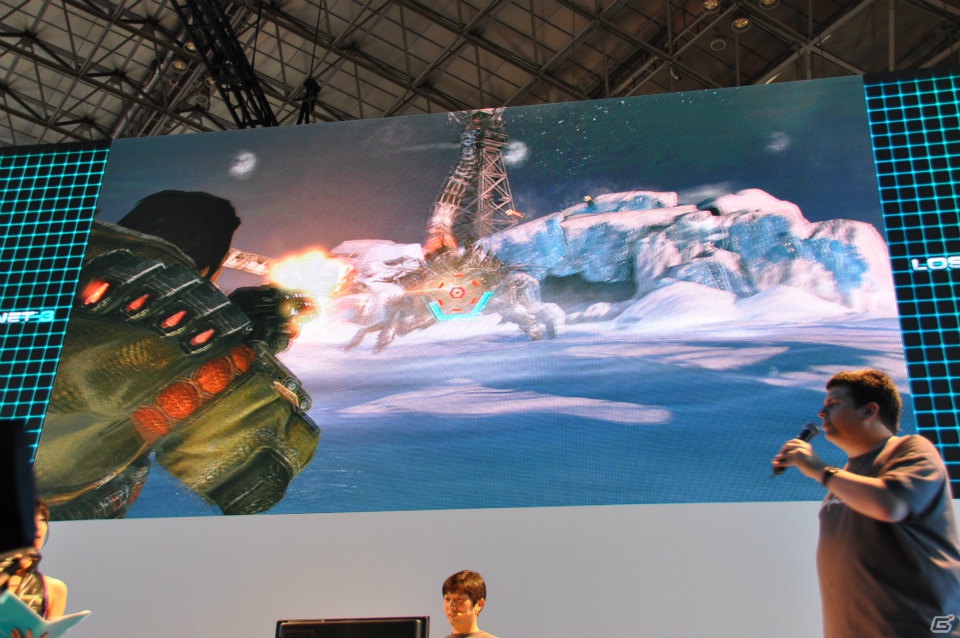 【TGS 2012】「ロスト プラネット 3」実機プレイで極寒の惑星EDN-3rdに潜む謎に迫る！？独特の操作感のユーティリティ・リグで巨大AKを圧倒！の画像77