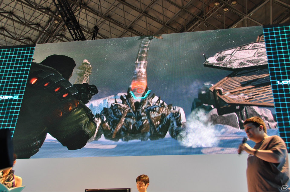 【TGS 2012】「ロスト プラネット 3」実機プレイで極寒の惑星EDN-3rdに潜む謎に迫る！？独特の操作感のユーティリティ・リグで巨大AKを圧倒！の画像79