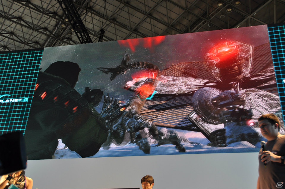 【TGS 2012】「ロスト プラネット 3」実機プレイで極寒の惑星EDN-3rdに潜む謎に迫る！？独特の操作感のユーティリティ・リグで巨大AKを圧倒！の画像81