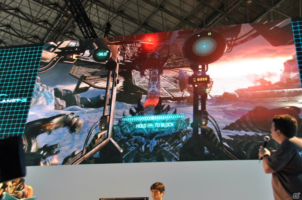 【TGS 2012】「ロスト プラネット 3」実機プレイで極寒の惑星EDN-3rdに潜む謎に迫る！？独特の操作感のユーティリティ・リグで巨大AKを圧倒！の画像95