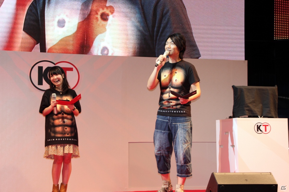 【TGS 2012】ケンシロウとリンがコーエーブースに降臨した、「真・北斗無双スペシャルステージ」の模様をお届けの画像13
