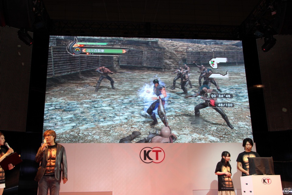 【TGS 2012】ケンシロウとリンがコーエーブースに降臨した、「真・北斗無双スペシャルステージ」の模様をお届けの画像9