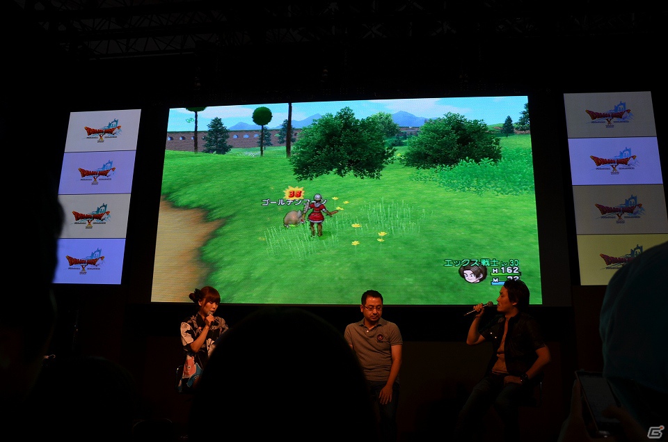 【TGS 2012】「ドラゴンクエストX」転生モンスターやボス（強モード）の情報が発表された開発者トークステージの様子をお届けの画像4