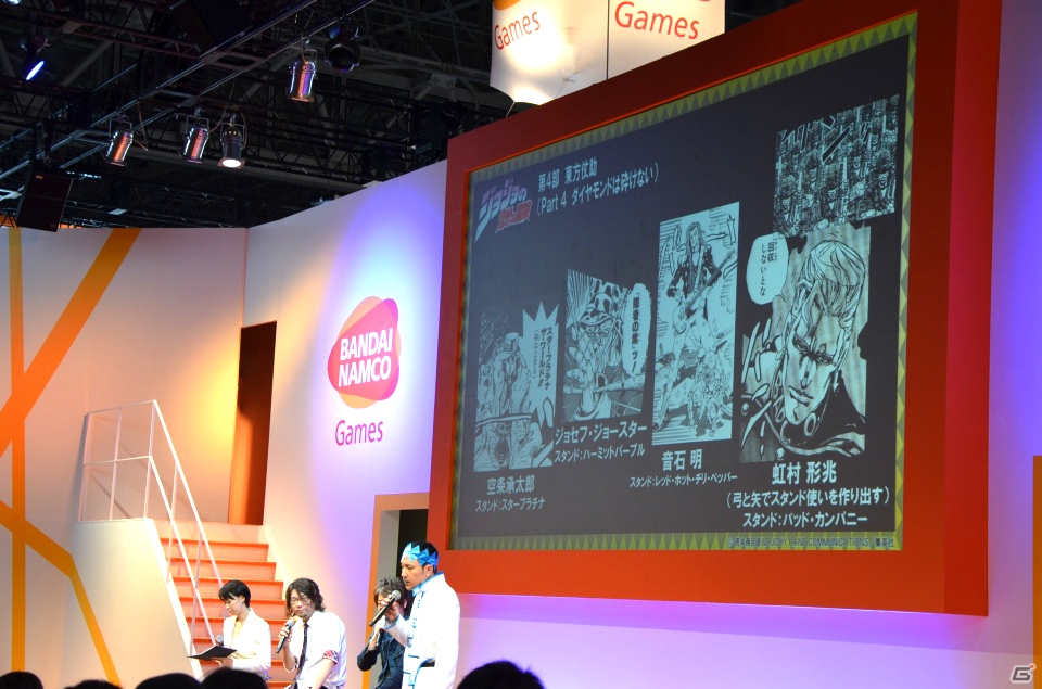 【TGS 2012】開発陣＆声優・小野大輔さんのジョジョ愛があふれ出たPS3「ジョジョの奇妙な冒険 オールスターバトル」トークイベントの画像14