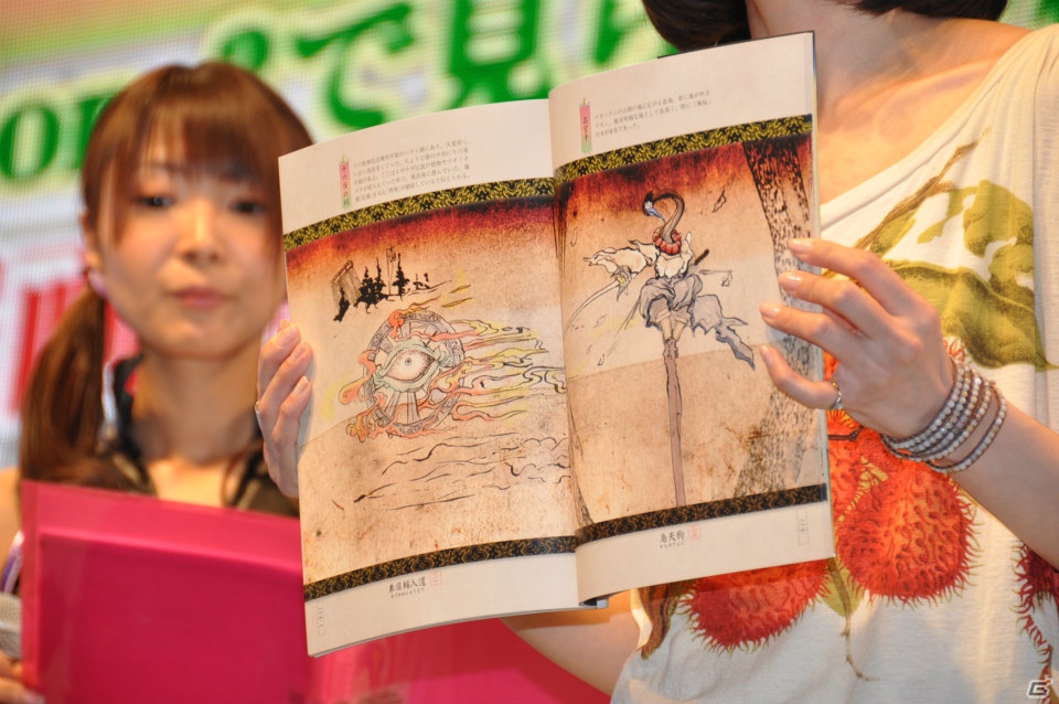 【TGS 2012】アマテラスとイッスンの冒険ふたたび！「大神 絶景版」思わずホロリとするPV公開、妖獣戯画繪巻やアレンジCD「大神 五重之音調」さらにグッズ情報もの画像9