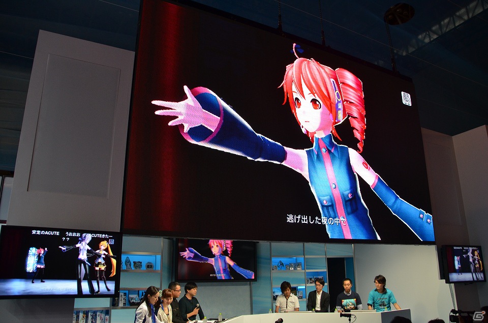 【TGS 2012】「初音ミク -Project DIVA- f」カスタマイズ機能搭載はスタッフのメガネ好きが理由！？開発陣がユーザーの疑問に答えたステージ模様を紹介の画像5