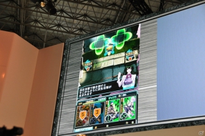 【TGS 2012】新感覚パズルゲーム「忍者アームズ」グラドルの森下悠里さんがセクシーなくノ一衣装で実機プレイ！サテライト制作のアニメを収録した新PVも公開の画像29