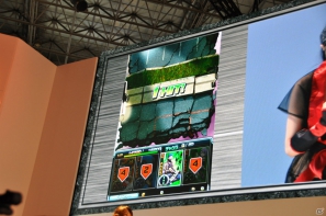 【TGS 2012】新感覚パズルゲーム「忍者アームズ」グラドルの森下悠里さんがセクシーなくノ一衣装で実機プレイ！サテライト制作のアニメを収録した新PVも公開の画像32