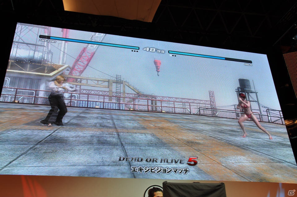【TGS 2012】新堀ディレクターのガッツポーズも！「DEAD OR ALIVE 5」発売前だが高レベルの闘いが繰り広げられたエキシビションマッチレポートの画像111