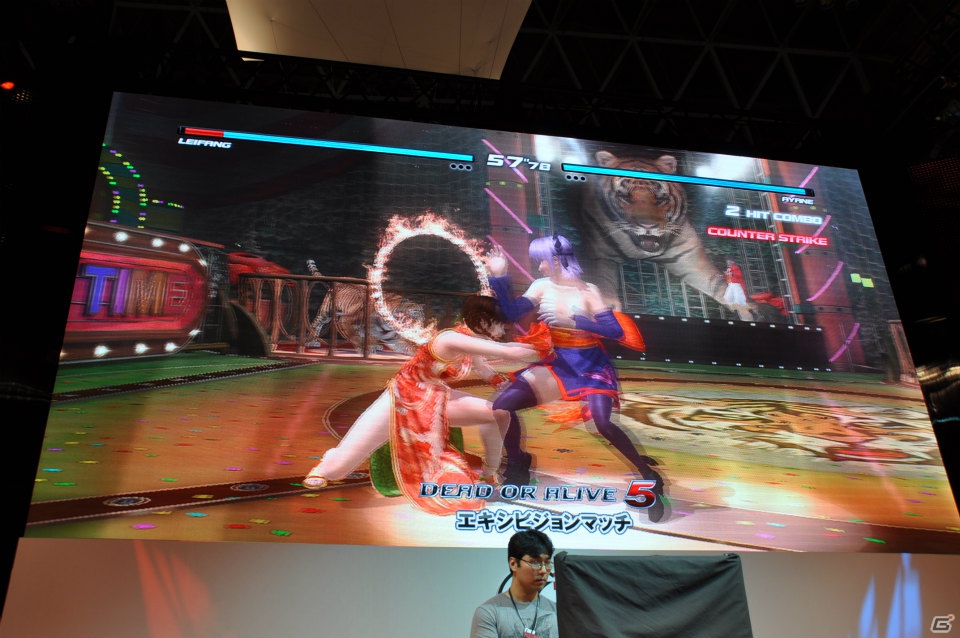 【TGS 2012】新堀ディレクターのガッツポーズも！「DEAD OR ALIVE 5」発売前だが高レベルの闘いが繰り広げられたエキシビションマッチレポートの画像47