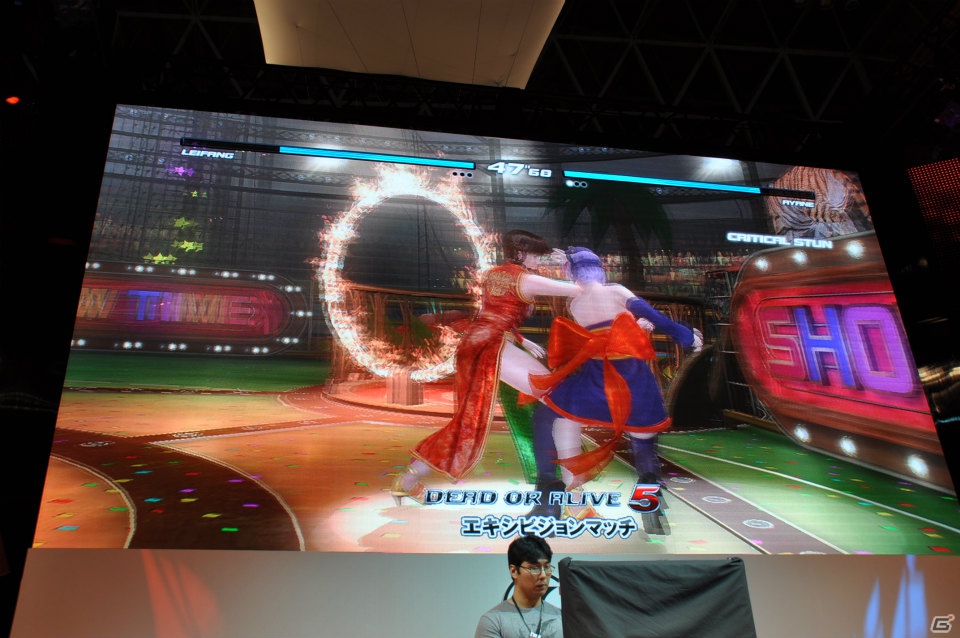 【TGS 2012】新堀ディレクターのガッツポーズも！「DEAD OR ALIVE 5」発売前だが高レベルの闘いが繰り広げられたエキシビションマッチレポートの画像59