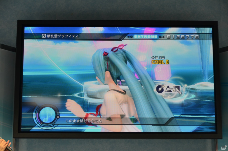 【TGS 2012】「初音ミク ライブステージ プロデューサー」「初音ミク ドリーミーシアター extend」「初音ミク project DIVA Arcade」の情報盛りだくさんのステージをレポートの画像13