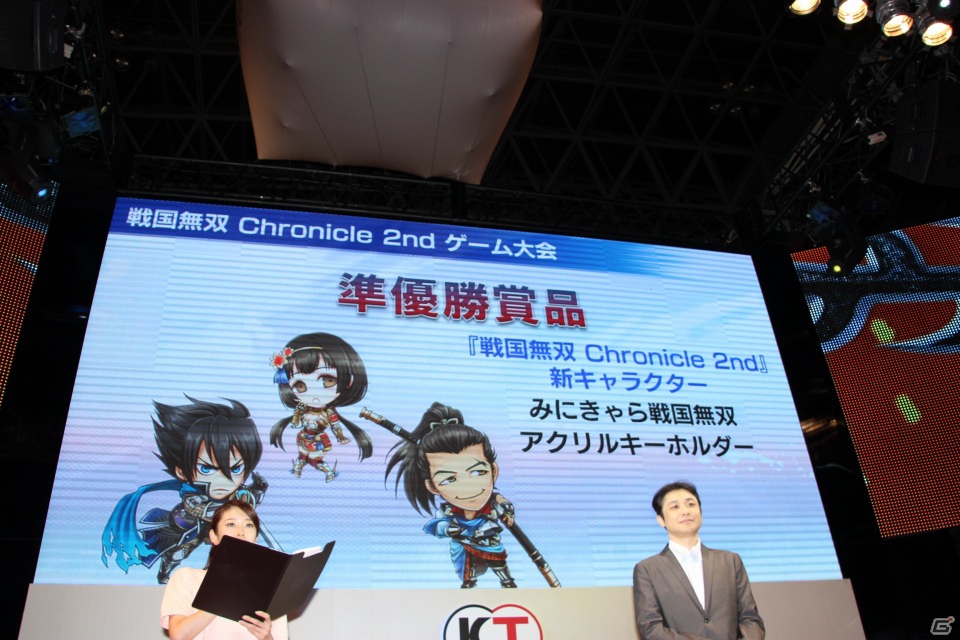 【TGS 2012】驚異的なスコアが飛び出した「戦国無双 Chronicle 2nd」ゲーム大会の模様をレポートの画像10