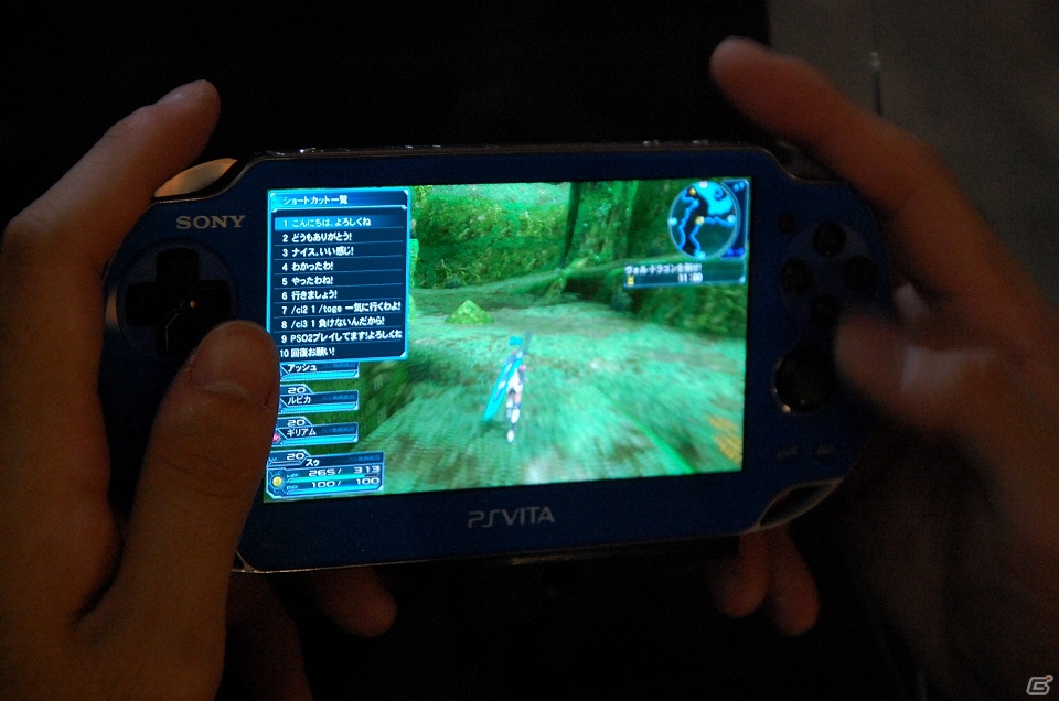 【TGS 2012】操作性に課題はあれどPS Vita版同士の通信プレイは快適に動作―「ファンタシースターオンライン2」ゲームショウでの試遊レポートの画像5