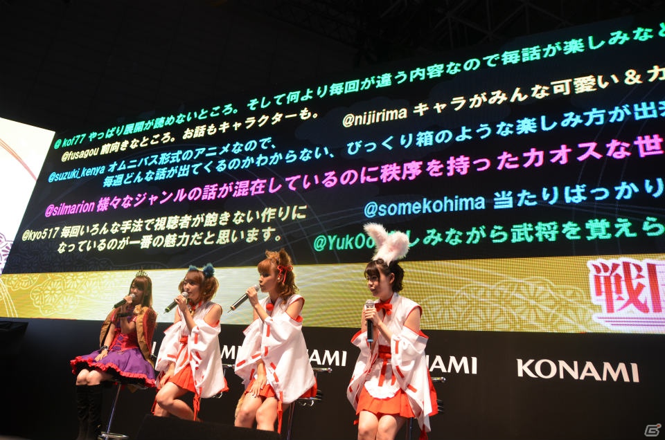 【TGS 2012】会場全体で大久保瑠美さんの誕生日をお祝い！アニメに関するトークが多く繰り広げられた「戦国コレクション スペシャルステージ」の模様をお届け！の画像13