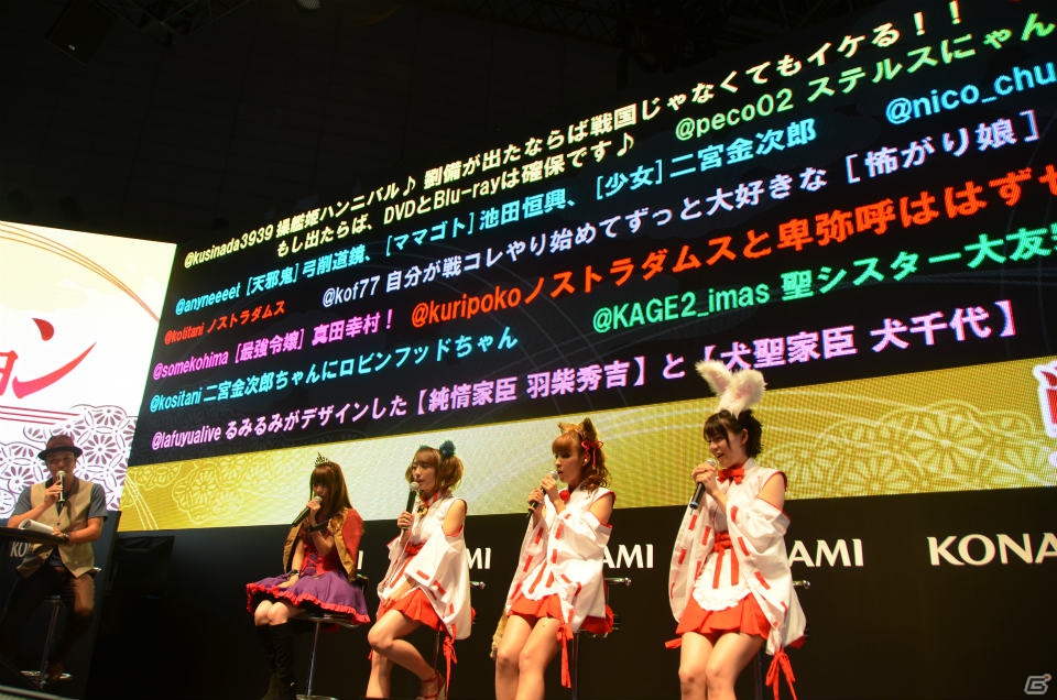 【TGS 2012】会場全体で大久保瑠美さんの誕生日をお祝い！アニメに関するトークが多く繰り広げられた「戦国コレクション スペシャルステージ」の模様をお届け！の画像22