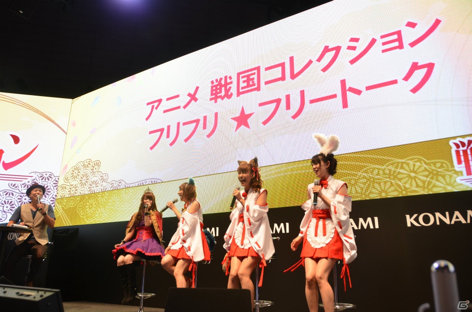 【TGS 2012】会場全体で大久保瑠美さんの誕生日をお祝い！アニメに関するトークが多く繰り広げられた「戦国コレクション スペシャルステージ」の模様をお届け！の画像4