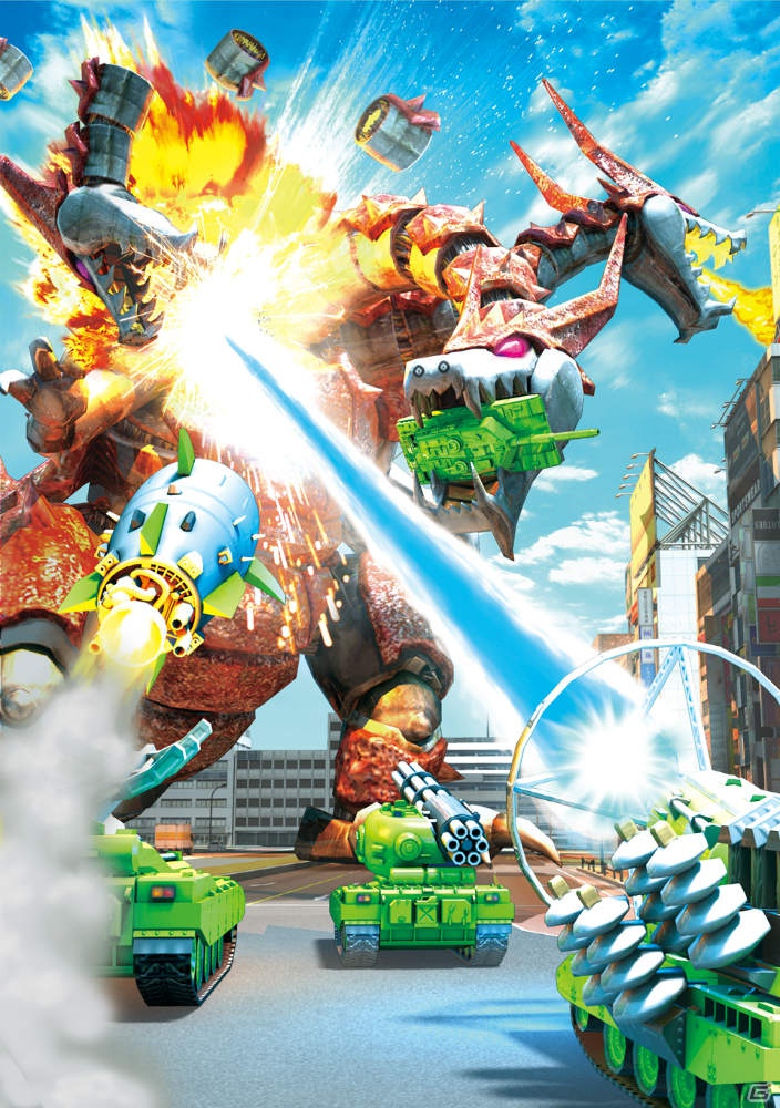 Wii U「TANK！ TANK！ TANK！」Wii U GamePadを使った写真撮影＆家庭用オリジナルのゲームモード「オレコングモード」を紹介の画像2
