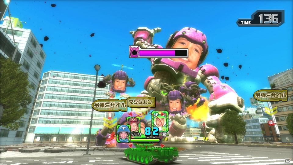 Wii U「TANK！ TANK！ TANK！」Wii U GamePadを使った写真撮影＆家庭用オリジナルのゲームモード「オレコングモード」を紹介の画像30