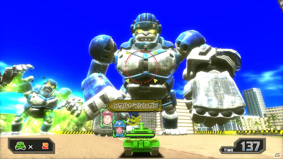 Wii U「TANK！ TANK！ TANK！」Wii U GamePadを使った写真撮影＆家庭用オリジナルのゲームモード「オレコングモード」を紹介の画像32