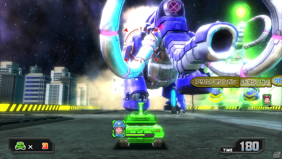 Wii U「TANK！ TANK！ TANK！」Wii U GamePadを使った写真撮影＆家庭用オリジナルのゲームモード「オレコングモード」を紹介の画像33
