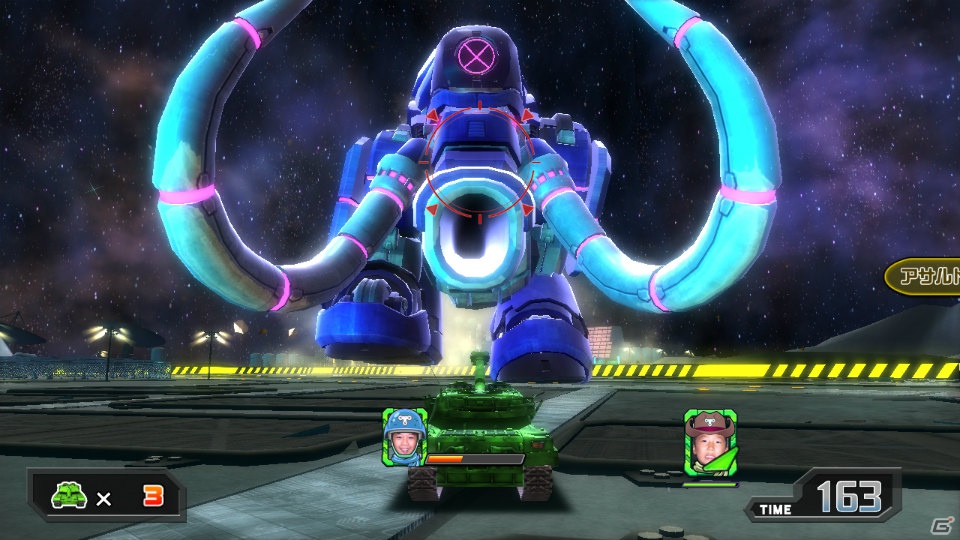 Wii U「TANK！ TANK！ TANK！」Wii U GamePadを使った写真撮影＆家庭用オリジナルのゲームモード「オレコングモード」を紹介の画像34