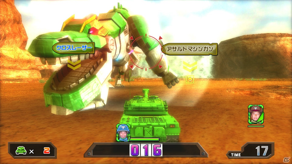 Wii U「TANK！ TANK！ TANK！」Wii U GamePadを使った写真撮影＆家庭用オリジナルのゲームモード「オレコングモード」を紹介の画像36
