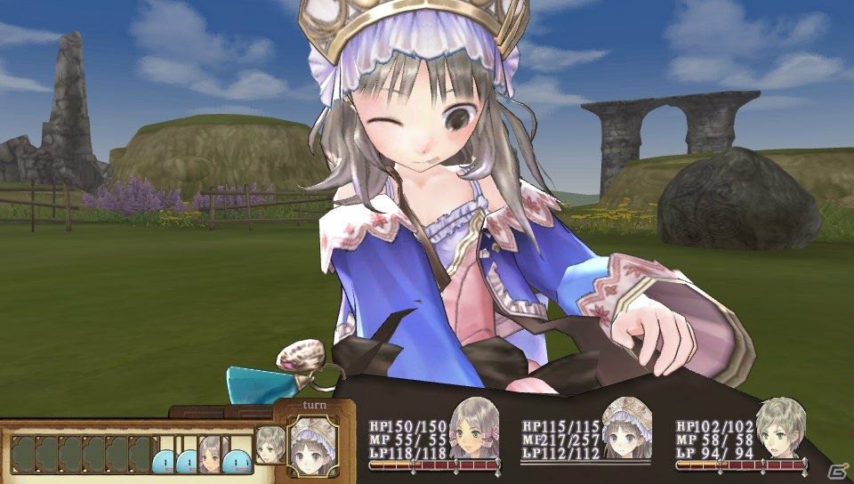 PS Vita「トトリのアトリエPlus～アーランドの錬金術士2～」の戦闘システムを改めてチェック！新規追加コスチュームやオルトガラクセンに登場する新たな敵も紹介の画像6